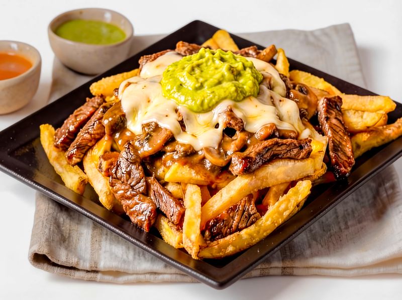 Loaded Fries — wings over crispy side dish