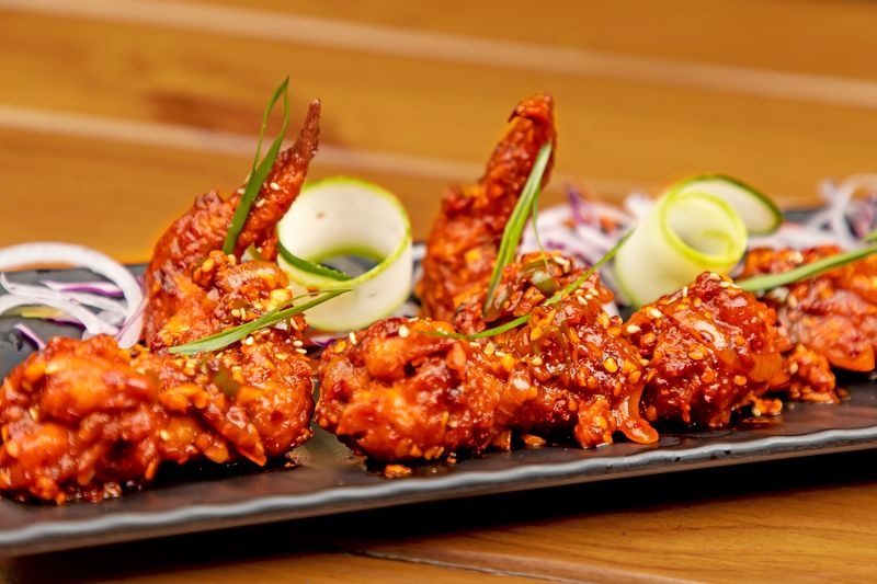 Inferno Wings — extreme heat wings over challenge
